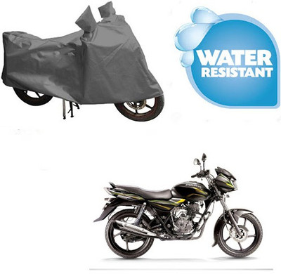 Motoren Waterproof Two Wheeler Cover for Bajaj(Discover 100 DTS-i, Grey)