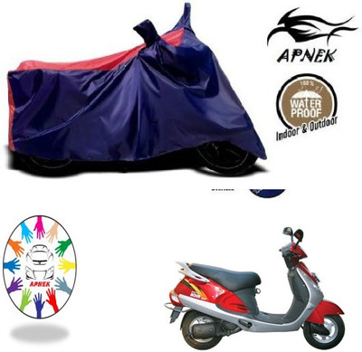 APNEK Waterproof Two Wheeler Cover for Kinetic(Nova, Blue, Red)