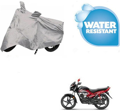 Kundra Two Wheeler Cover for Honda(Dream Yuga, Silver)