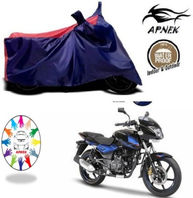 APNEK Waterproof Two Wheeler Cover for Bajaj(Pulsar 150 DTS-i, Blue, Red)