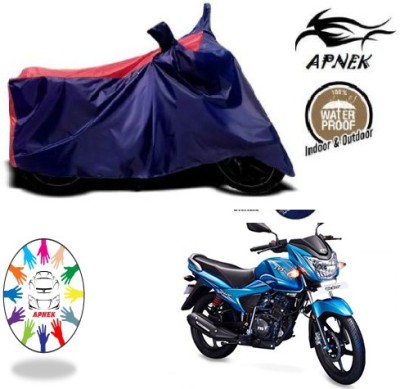 APNEK Waterproof Two Wheeler Cover for TVS(Victor New, Blue, Red)