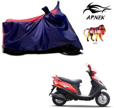 THE REAL ARV Waterproof Two Wheeler Cover for Yamaha(FZ16, Red, Blue)