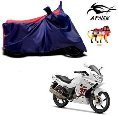 Gavya Waterproof Two Wheeler Cover for Mahindra(Pantero, Red, Blue)