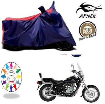 APNEK Waterproof Two Wheeler Cover for Bajaj(Avenger 220 DTS-i, Blue, Red)
