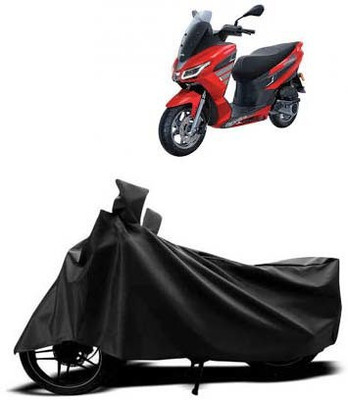 PRPaccessories Waterproof Two Wheeler Cover for Aprilia(SR 150, Black)