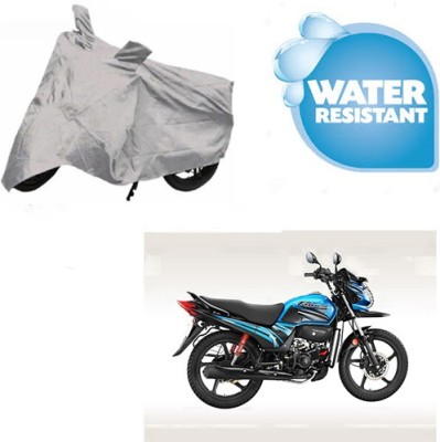 Motoren Waterproof Two Wheeler Cover for Honda(Passion Pro TR, Silver)