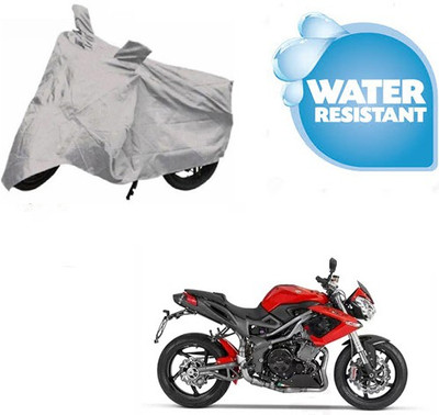 SpeedRock Two Wheeler Cover for DSK Benelli(TNT R, Silver)