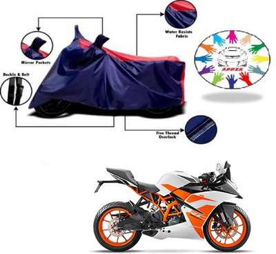 APNEK Waterproof Two Wheeler Cover for KTM(Duke 200, Blue, Red)