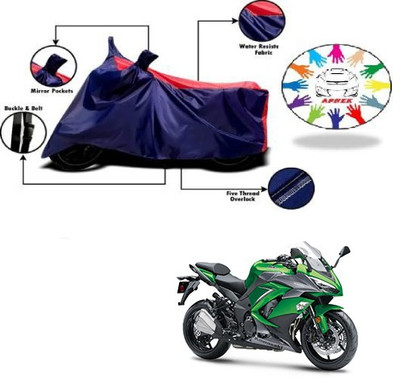 APNEK Waterproof Two Wheeler Cover for Kawasaki(Ninja 1000, Blue, Red)