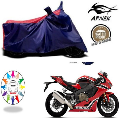 APNEK Waterproof Two Wheeler Cover for Honda(CBR 1000RR, Blue, Red)