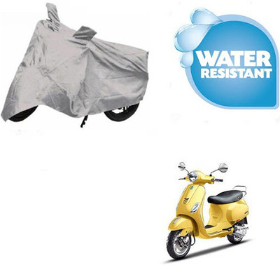 SpeedRock Two Wheeler Cover for Piaggio(Vespa SXL, Silver)