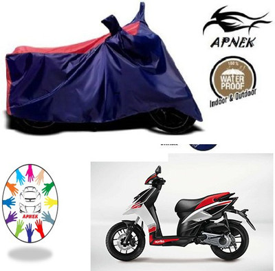APNEK Waterproof Two Wheeler Cover for Aprilia(SR 125, Blue, Red)