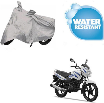 SpeedRock Two Wheeler Cover for TVS(Star Sport, Silver)