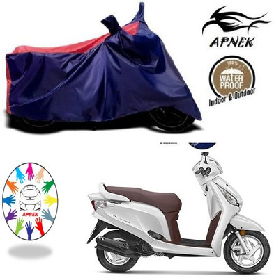 APNEK Waterproof Two Wheeler Cover for Honda(Aviator, Blue, Red)