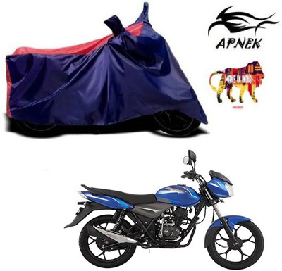 APNEK Waterproof Two Wheeler Cover for Bajaj(Discover, Blue, Red)