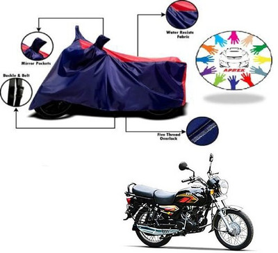 APNEK Waterproof Two Wheeler Cover for TVS(Max 4R, Blue, Red)