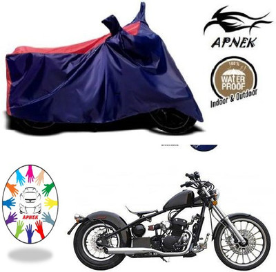 APNEK Waterproof Two Wheeler Cover for Harley Davidson(Bobber 350, Blue, Red)