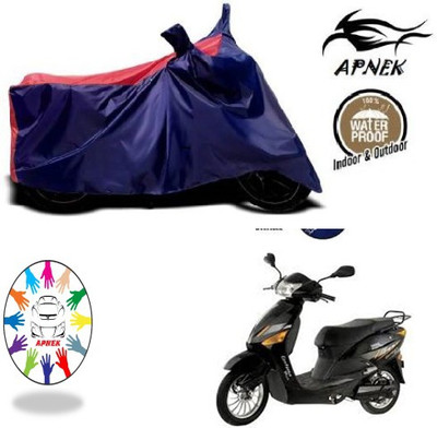 APNEK Waterproof Two Wheeler Cover for Hero(Electric Zippy, Blue, Red)