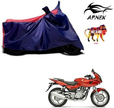 APNEK Waterproof Two Wheeler Cover for Bajaj(Pulsar 220 DTS-i, Blue, Red)
