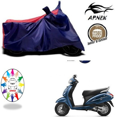 APNEK Waterproof Two Wheeler Cover for Honda(Activa 3G, Blue, Red)
