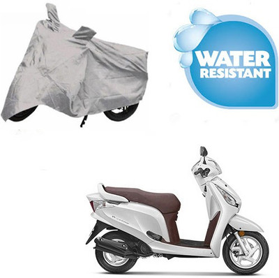 Kundra Two Wheeler Cover for Honda(Aviator, Silver)