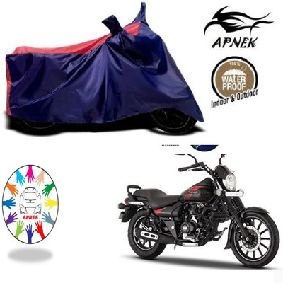 APNEK Waterproof Two Wheeler Cover for Bajaj(Avenger, Blue, Red)