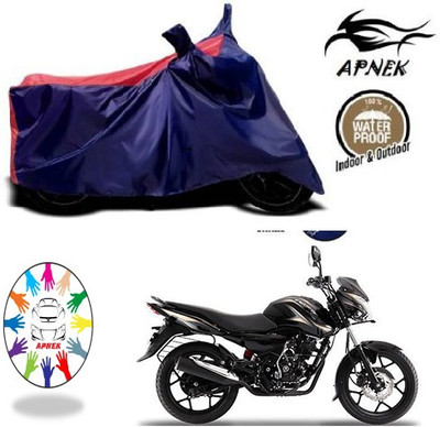 APNEK Waterproof Two Wheeler Cover for Bajaj(Discover 150 s, Blue, Red)