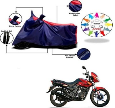 APNEK Waterproof Two Wheeler Cover for TVS(Flame DS 125, Blue, Red)