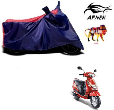 APNEK Waterproof Two Wheeler Cover for Mahindra(Duro DZ, Red, Blue)