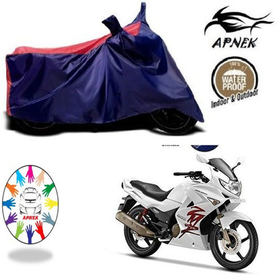 APNEK Waterproof Two Wheeler Cover for Hero(Karizma, Blue, Red)