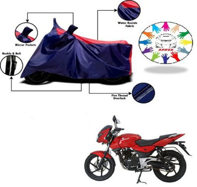 APNEK Waterproof Two Wheeler Cover for Bajaj(Pulsar 200 NS DTS-i, Blue, Red)