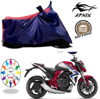 APNEK Waterproof Two Wheeler Cover for Honda(CB 1000R, Blue, Red)