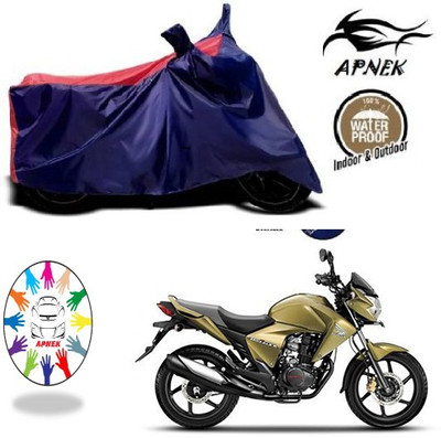 APNEK Waterproof Two Wheeler Cover for Honda(Unicorn Dazzler, Blue, Red)