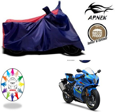 APNEK Waterproof Two Wheeler Cover for Suzuki(GSX, Blue, Red)