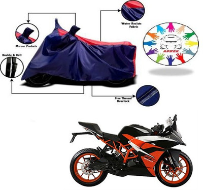 APNEK Waterproof Two Wheeler Cover for KTM(RC 200, Blue, Red)