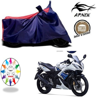 APNEK Waterproof Two Wheeler Cover for Yamaha(YZF R15 S, Blue, Red)