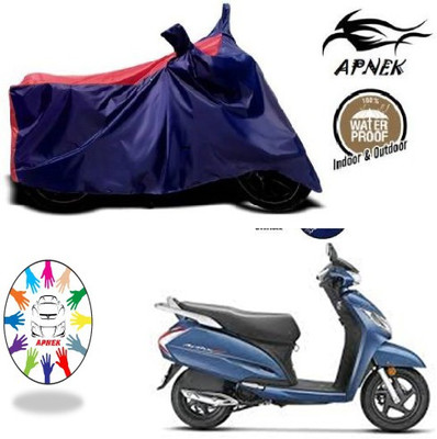 APNEK Waterproof Two Wheeler Cover for Honda(Activa, Blue, Red)