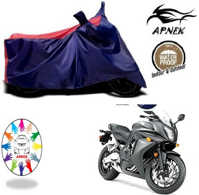 APNEK Waterproof Two Wheeler Cover for Honda(CBR 600 RR, Blue, Red)