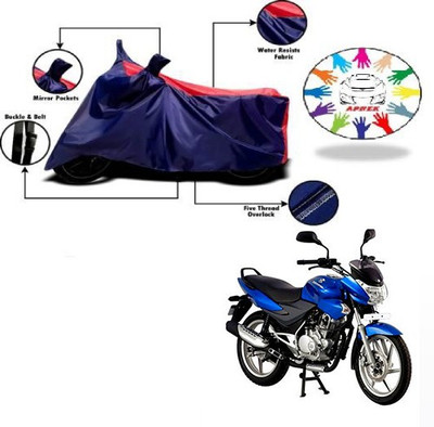 APNEK Waterproof Two Wheeler Cover for Bajaj(Discover 100 DTS-i, Blue, Red)