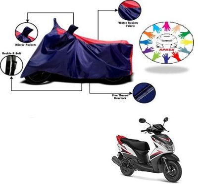 APNEK Waterproof Two Wheeler Cover for Yamaha(Ray Z, Blue, Red)