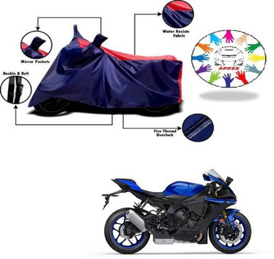 APNEK Waterproof Two Wheeler Cover for Yamaha(YZF R1, Blue, Red)