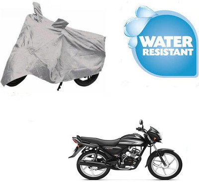 Atulit enterprises Waterproof Two Wheeler Cover for Honda(CD, Silver)