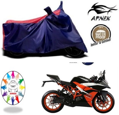 APNEK Waterproof Two Wheeler Cover for KTM(RC 200, Blue, Red)