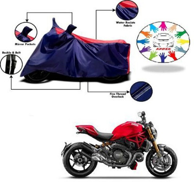 APNEK Waterproof Two Wheeler Cover for Ducati(Monster 795, Blue, Red)