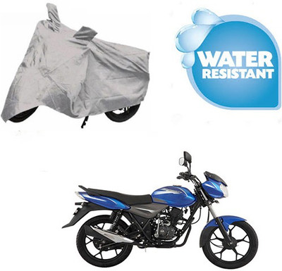 SpeedRock Two Wheeler Cover for Bajaj(Discover, Silver)