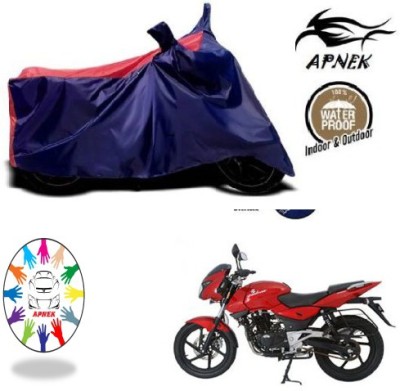 APNEK Waterproof Two Wheeler Cover for Bajaj(Pulsar 200 NS DTS-i, Blue, Red)