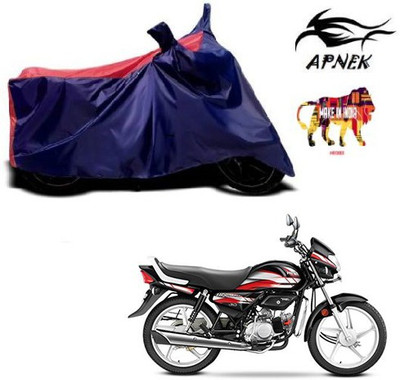 APNEK Waterproof Two Wheeler Cover for Hero(CD deluxe, Red, Blue)
