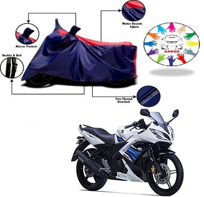 APNEK Waterproof Two Wheeler Cover for Yamaha(YZF R15 S, Blue, Red)