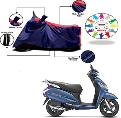 APNEK Waterproof Two Wheeler Cover for Honda(Activa 125, Blue, Red)