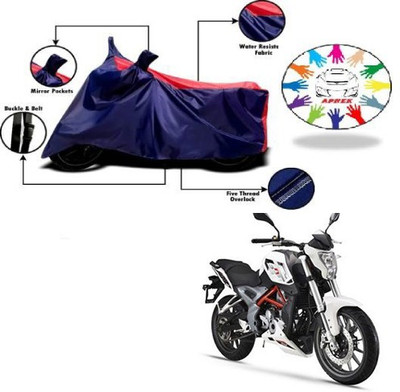 APNEK Waterproof Two Wheeler Cover for DSK Benelli(TNT 25, Blue, Red)